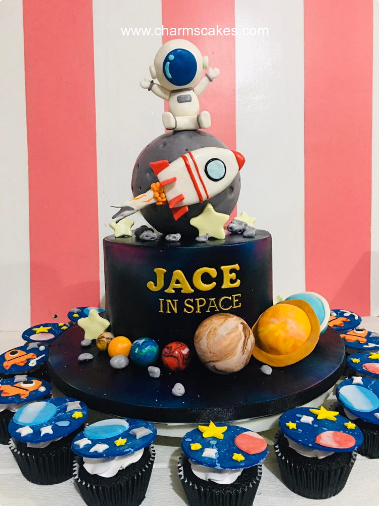 Jace Outer Space Custom Cake