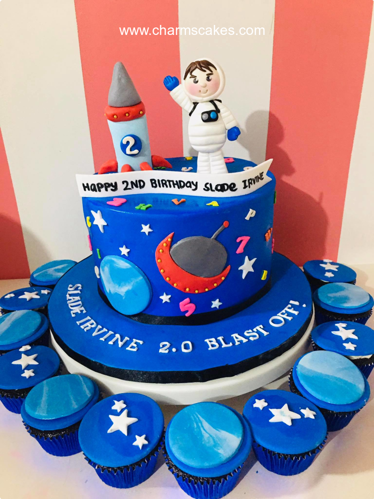 Irvine Outer Space Custom Cake