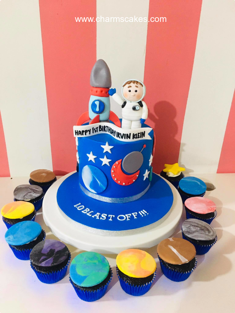 Klein Outer Space Custom Cake