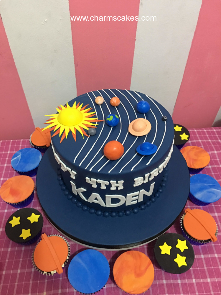 Space (Kaden) Outer Space Custom Cake