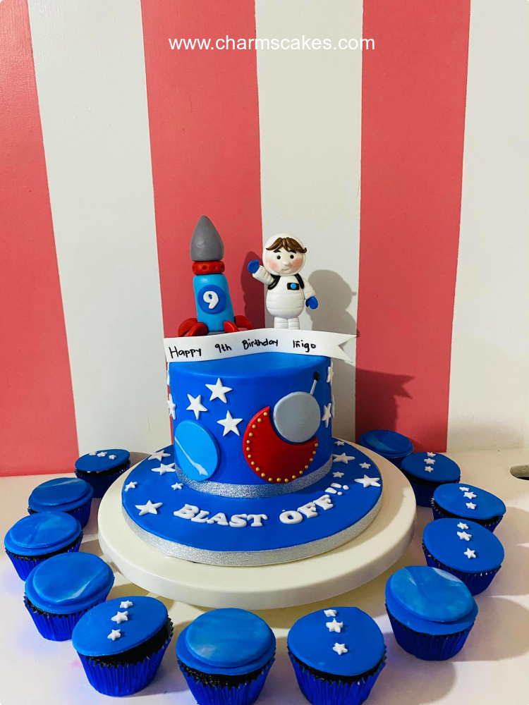 Inigo Outer Space Custom Cake