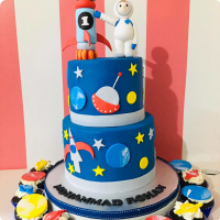 Rohan Outer Space Custom Cake