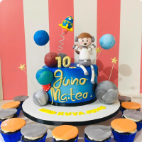 Juno Outer Space Custom Cake