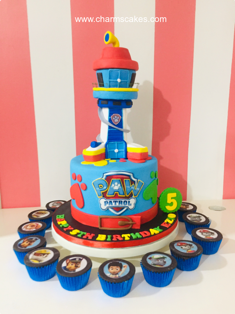 Patrol Tower Paw Patrol Custom Cake