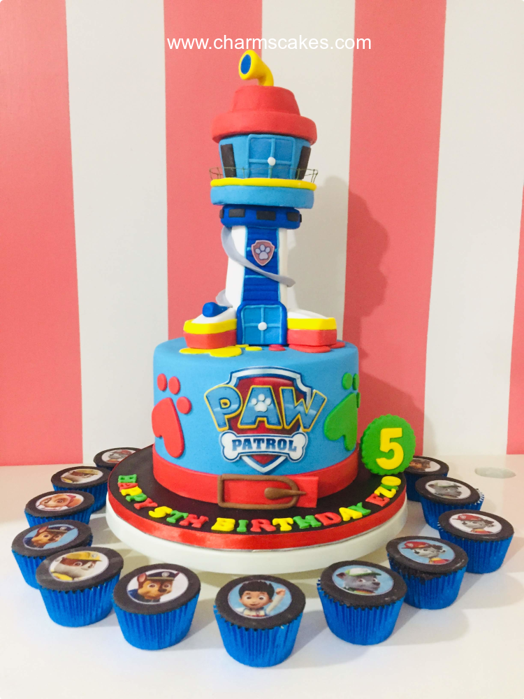 Ezio Paw Patrol Custom Cake