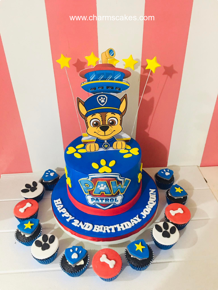 Joaquin Paw Patrol Custom Cake