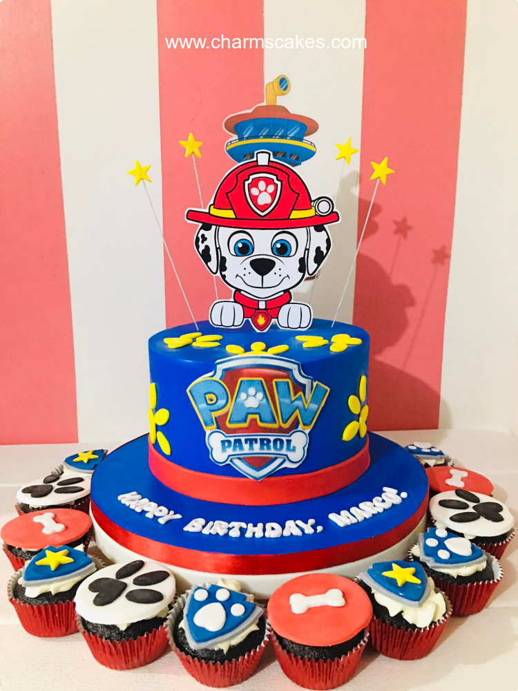 Marshall Paw Patrol Custom Cake