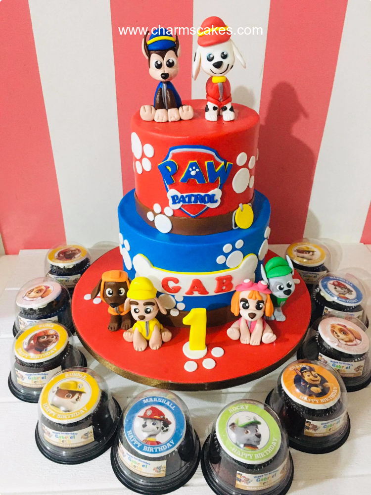 Paw Team Paw Patrol Custom Cake