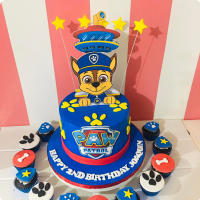 Joaquin Paw Patrol Custom Cake