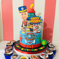 Theo Paw Patrol Custom Cake