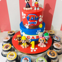 Paw Team Paw Patrol Custom Cake