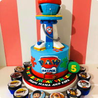 Vincent's Patrol Paw Patrol Custom Cake