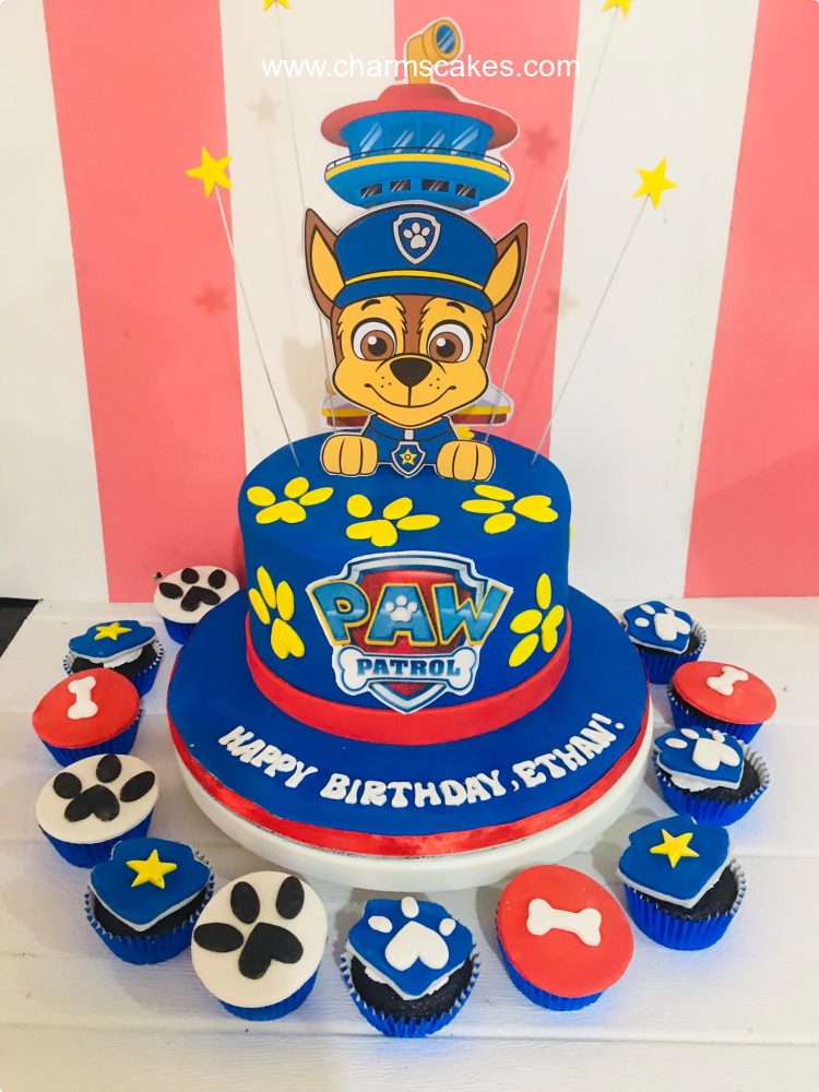 Ethan's Paw Patrol Custom Cake