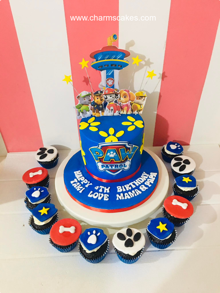 Taki's Paw Team Paw Patrol Custom Cake