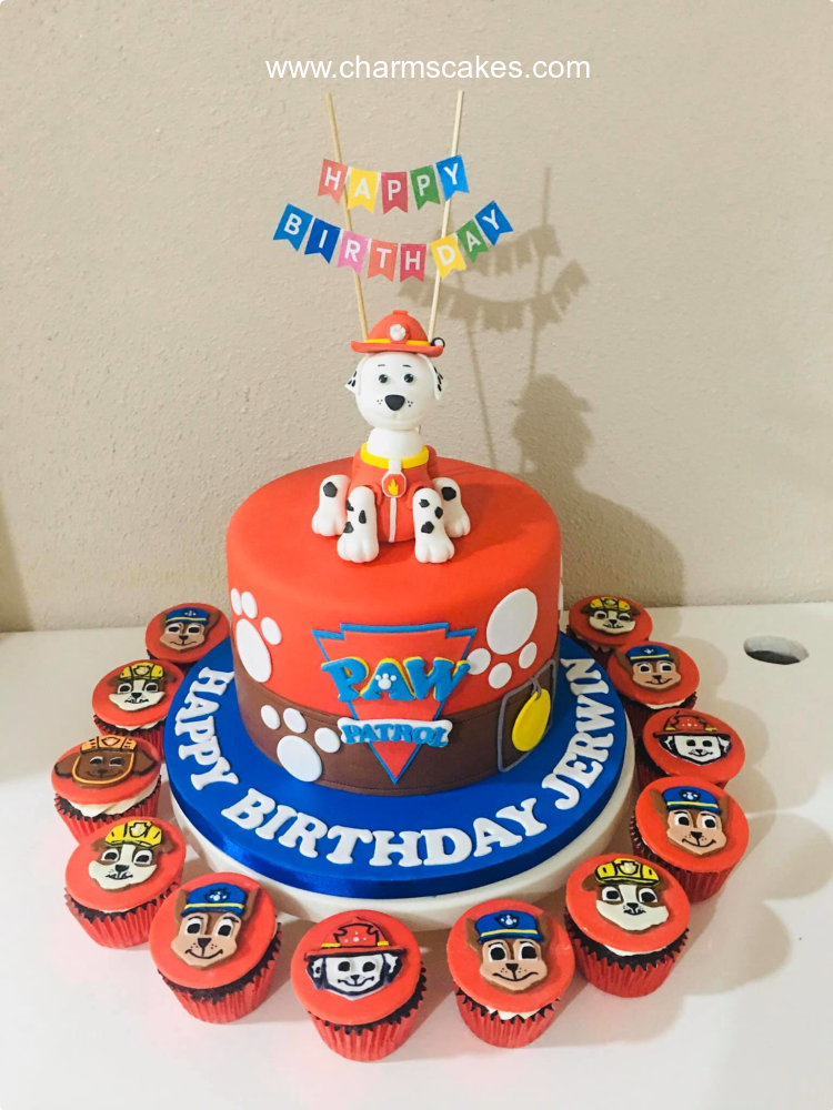 Paw Patrol (Jerwin) Paw Patrol Custom Cake