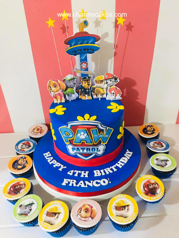 Franco's Paw Patrol Custom Cake