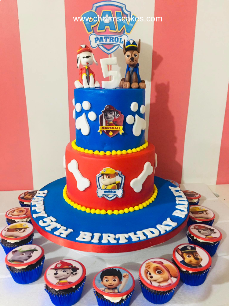 Marshall Paw Patrol Custom Cake