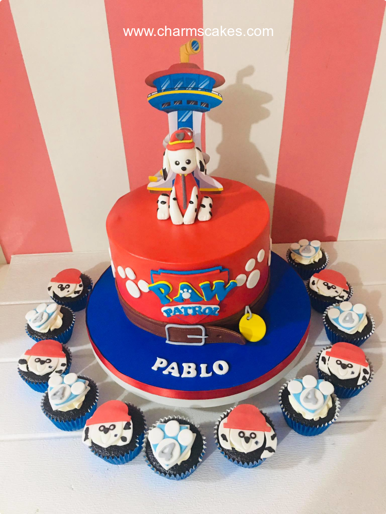 Pablo's Paw Patrol Custom Cake