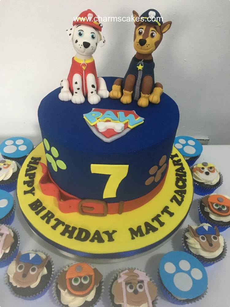 Matt's Paw Patrol Custom Cake