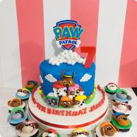 James's Paw Patrol Custom Cake