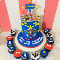 Taki's Paw Team Paw Patrol Custom Cake