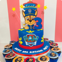 Matty's Paw Patrol Custom Cake