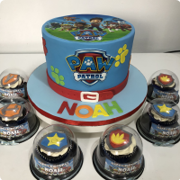 Paw Patrol (noah) Paw Patrol Custom Cake