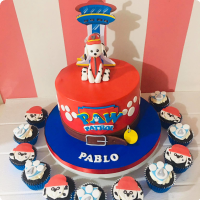 Pablo's Paw Patrol Custom Cake