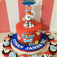 Ethan's Paw Patrol Paw Patrol Custom Cake