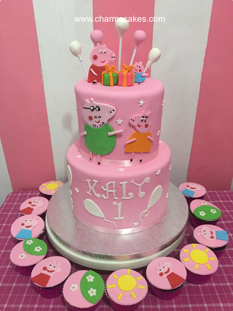 Peppa Pig (Kaly) Peppa Pig Custom Cake