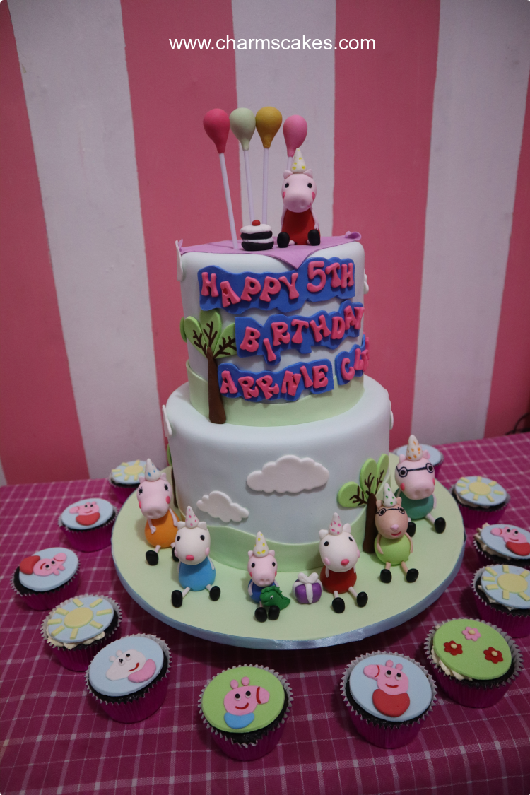 Peppa Pig (Arn) Peppa Pig Custom Cake