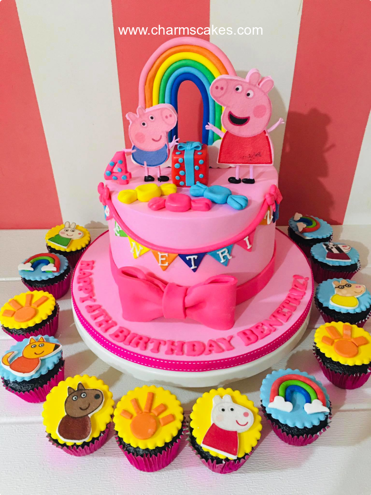 Benetriz Peppa Pig Custom Cake