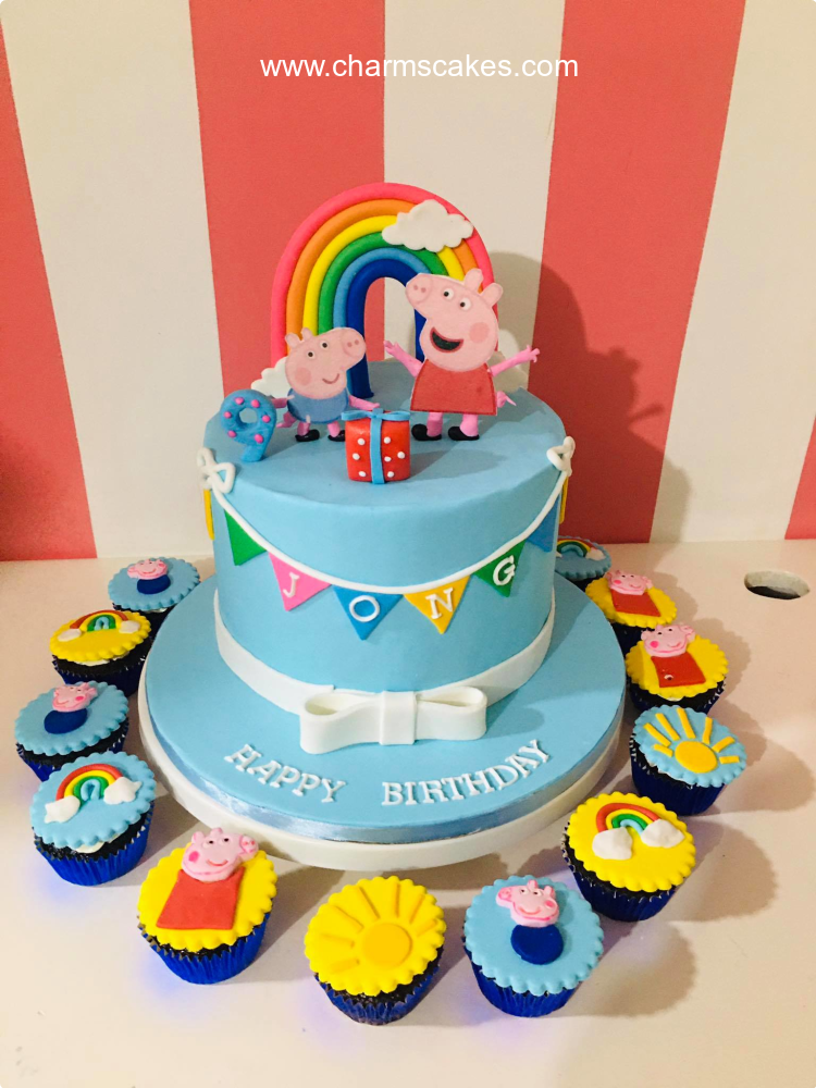 Jong Peppa Pig Custom Cake