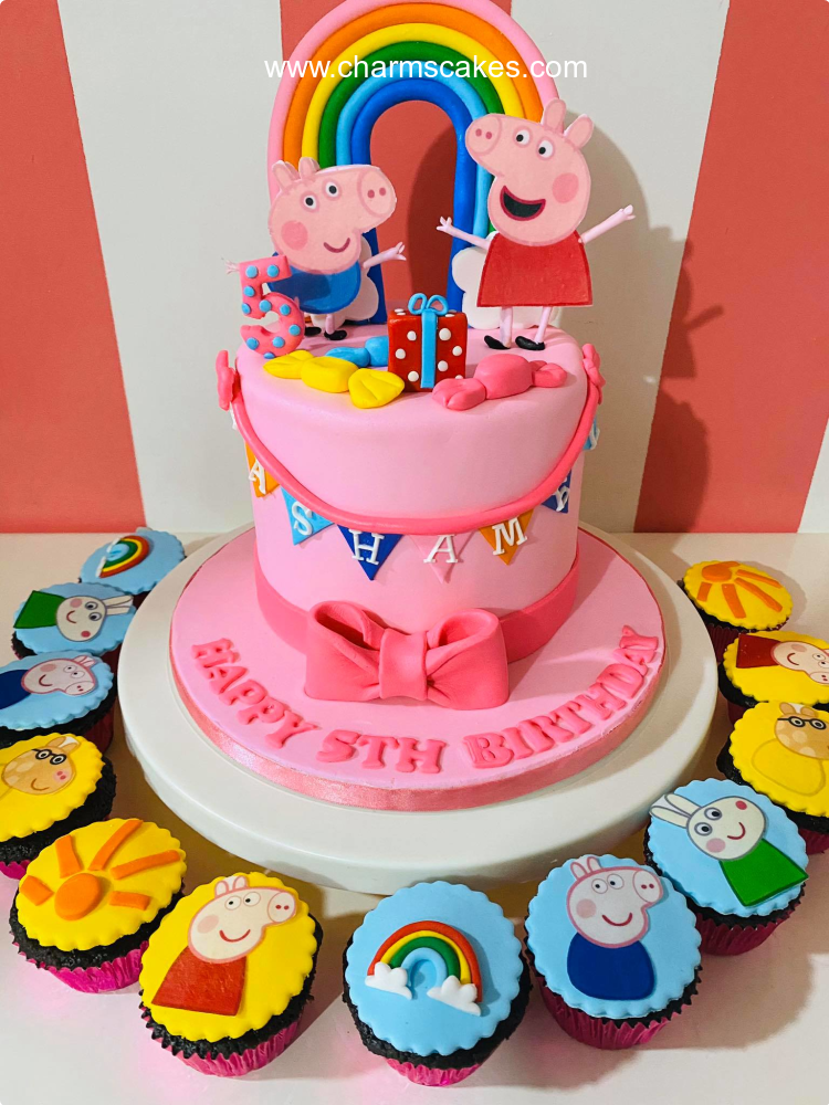 Peppa Pig Cake | The Sugar Bakery