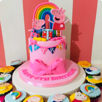 Ayra Peppa Pig Cake