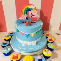 Jong Peppa Pig Custom Cake