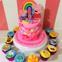 Riya's Peppa Pig Peppa Pig Cake