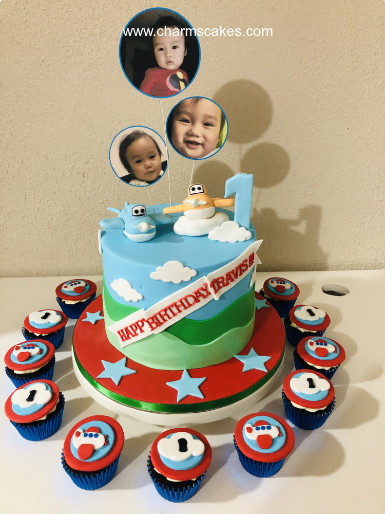 Planes Planes Custom Cake