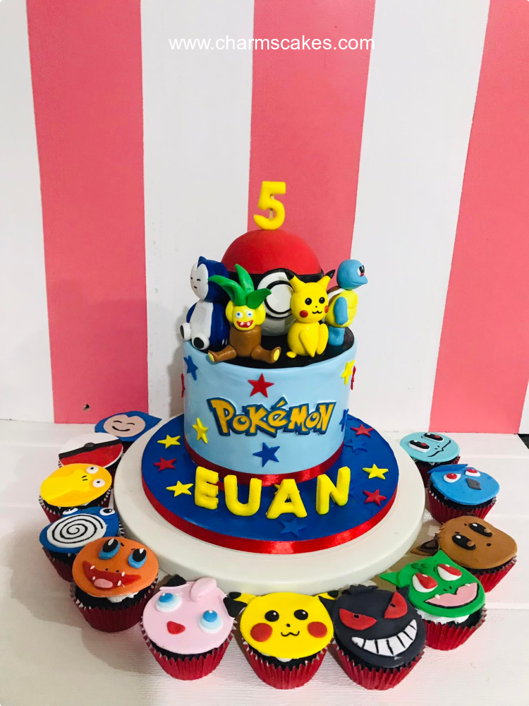 Euan Pokemon Custom Cake