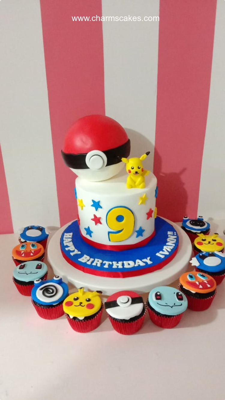 Pika Ivann Pokemon Custom Cake