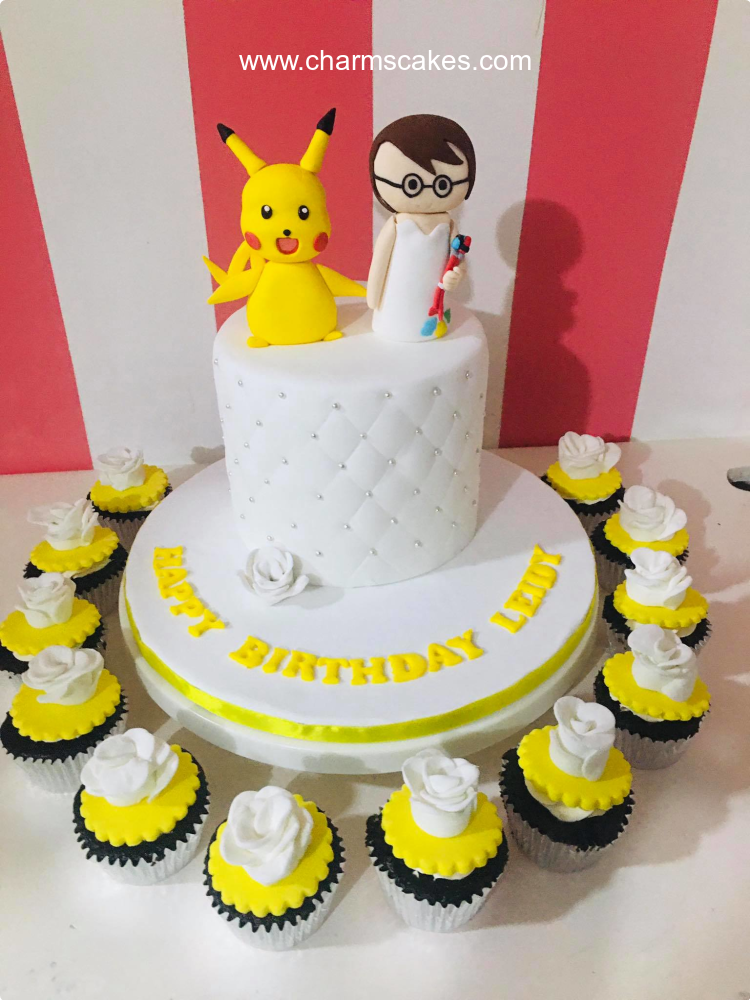 Leidy Pokemon Custom Cake