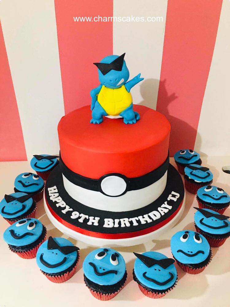 Bulbasaur 2 Pokemon Custom Cake