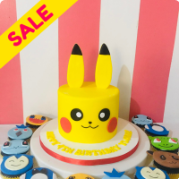 Pikachu! Pokemon Custom Cake