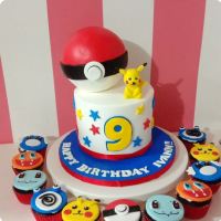 Pika Ivann Pokemon Custom Cake