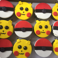 12 Pokemon Cupcakes Pokemon Custom Cake