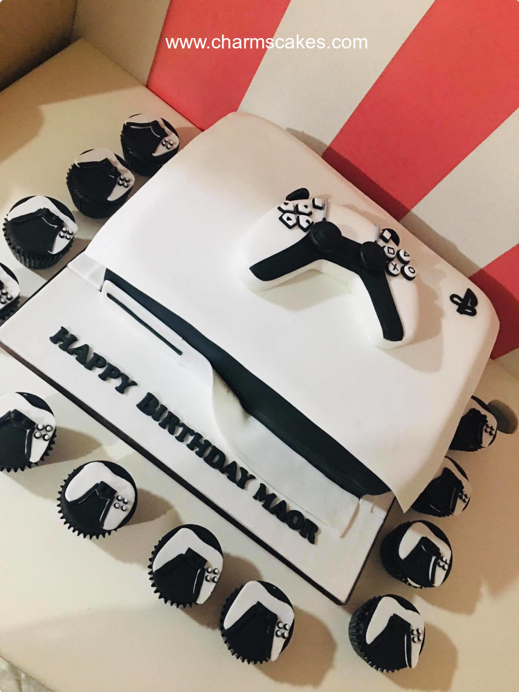 PS5 Play Station Custom Cake