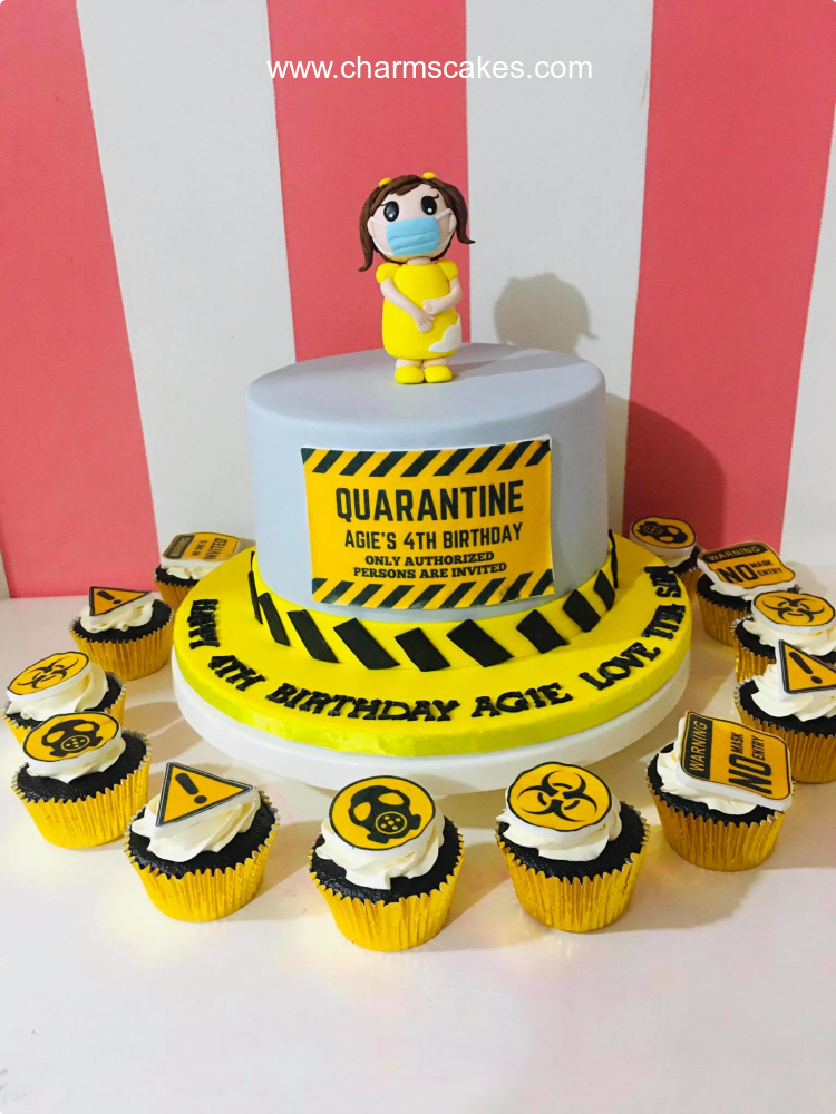 Baby Agie Quarantine Custom Cake