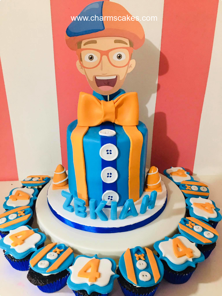 It's Blippi Cake!