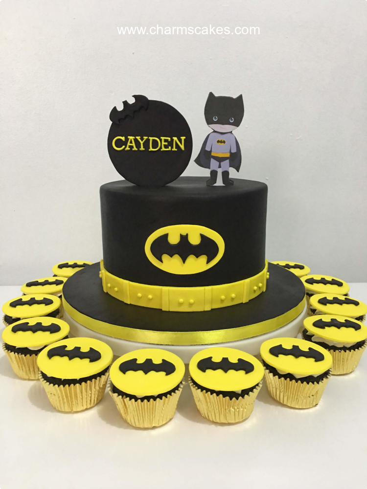 Batkid BIRTHDAY 11.15  SALE Custom Cake