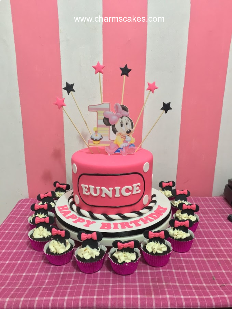 Baby Minnie BIRTHDAY 11.15  SALE Custom Cake